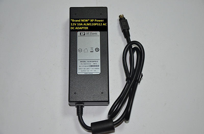 *Brand NEW* ALM120PS12 XP Power 12V 10A AC DC ADAPTER